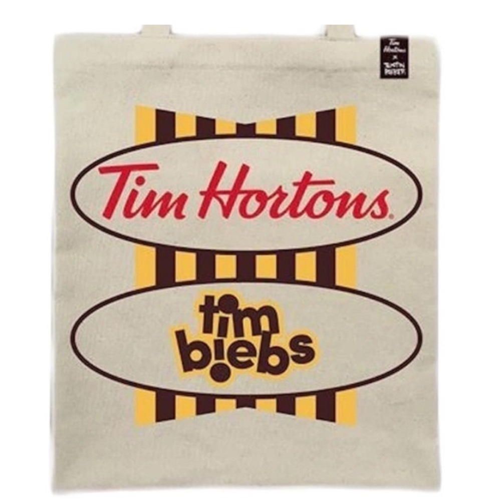 Tim Hortons Limited Edition Tote Bag collectors item, factory sealed bag NWT
